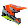 Casque Kenny Track Graphic gris/orange 2025
