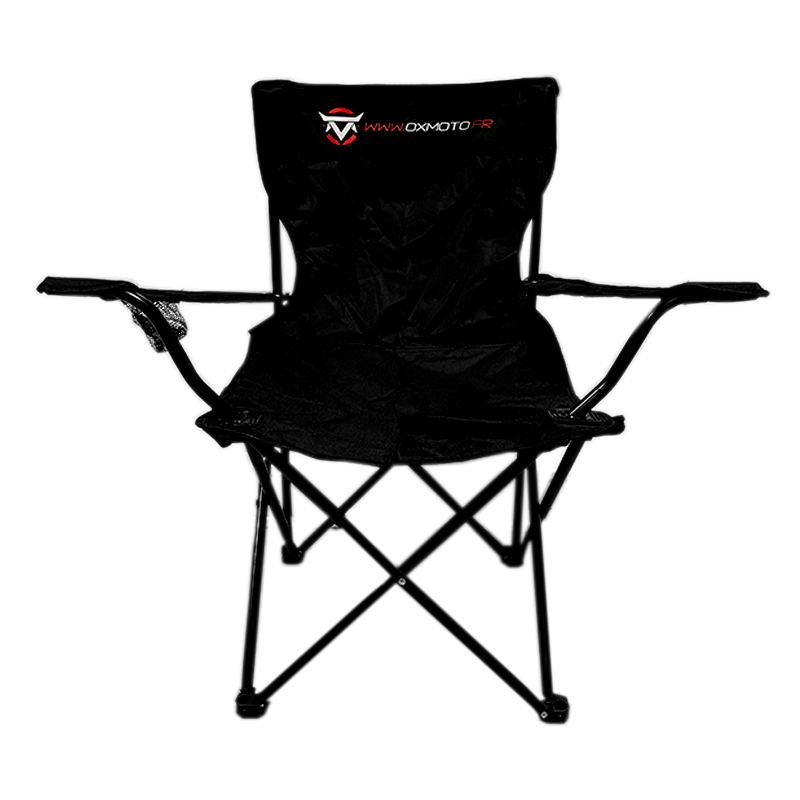Pack 2 chaises de paddock OXMOTO.FR pliable - 1 achetée = 1 offerte