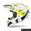 Casque Airoh Aviator 3 Spin jaune/bleu 2024