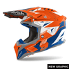 Casque Airoh Aviator 3 Spin orange fluo matt 2024