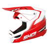 Casque SHOT Race Tracer rouge/blanc 2023