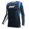 Maillot Enfant SHOT Contact Apex bleu 2026