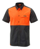 Chemise KTM méchanic orange/noir