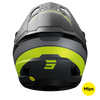 Casque SHOT Core Custom noir/jaune fluo