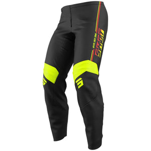 Pantalon Enfant SHOT Draw Block jaune fluo 2026