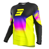 Maillot Enfant SHOT Draw X-Trem jaune fluo 2025