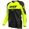 Maillot SHOT Draw Private jaune fluo 2026