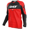Maillot SHOT Draw Private rouge 2026