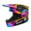 Casque SHOT Furious Miami orange 2026