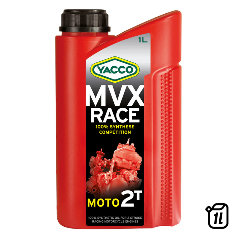 Huile mélange Yacco Mvx Race 2T - 1L