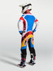 Tenue ALPINESTARS Supertech Dyna blanc/bleu