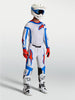 Tenue ALPINESTARS Supertech Vesta blanc/rouge