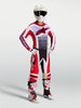 Tenue ALPINESTARS Techstar Maven rouge/blanc