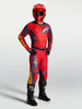 Tenue ALPINESTARS Racer Hunt rouge/gris