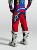 Tenue ALPINESTARS Fluid Drag bleu/rouge