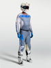 Tenue ALPINESTARS Racer Amber gris/bleu