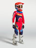 Tenue ALPINESTARS Enfant Supertech Dyna rouge/blanc