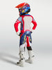 Tenue ALPINESTARS Enfant Supertech Dyna rouge/blanc