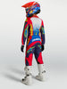 Tenue ALPINESTARS Enfant Fluid Drag bleu/rouge