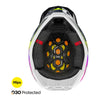 Casque SHOT Lite Racing bleu/jaune 2026