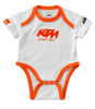 Ensemble de 2 Body bébé KTM gris et blanc été