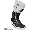 Bottes SHOT Race 8 blanc/noir/chrome 2026