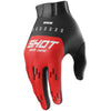 Gants Enfant SHOT Race Evo rouge 2026