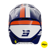 Casque SHOT Race Iron bleu/orange