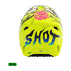 Casque enfant SHOT Speed Ghost jaune fluo 2026