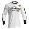 Maillot THOR Hallman Differ blanc/noir 2025
