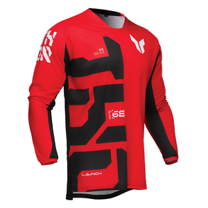 Maillot THOR Launchmode Forge rouge 2025