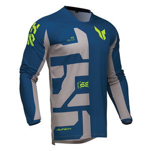 Maillot THOR Launchmode Forge bleu 2025