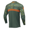 Maillot enfant THOR Sector Digi Camo vert forêt 2025