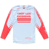 Maillot Troy Lee Designs GP Pro Segment vapor/rouge