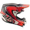 Casque Troy Lee Designs GP Pro MIPS Crossover navy/rouge