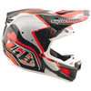 Casque Troy Lee Designs SE5 carbon Membrane noir/rouge