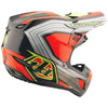 Casque Troy Lee Designs SE5 composite Stripes noir/rouge