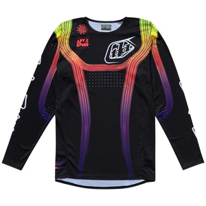 Maillot Troy Lee Designs SE Pro Stripes noir