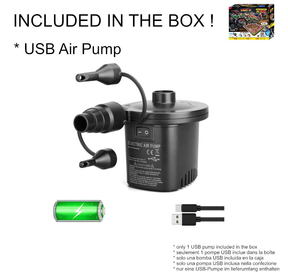 Circuit supercross gonflable COR pour enfant