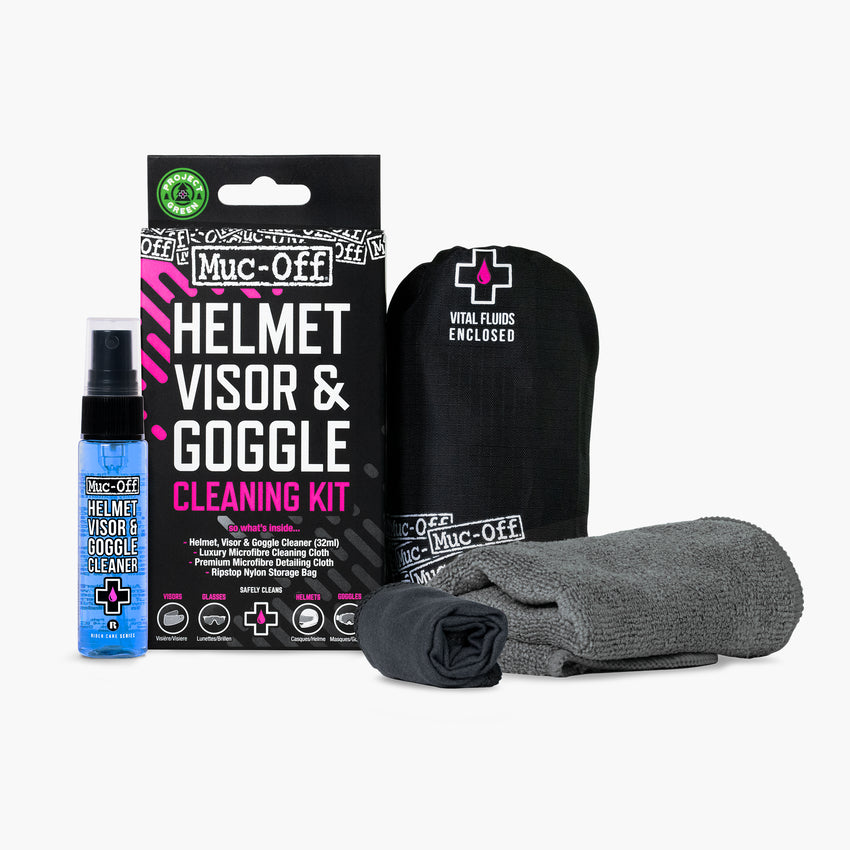Kit entretien casque et visière MUC-OFF