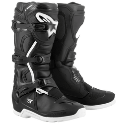 Bottes ALPINESTARS Tech 3 Enduro WP noir/blanc