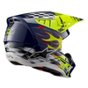 Casque ALPINESTARS SM5 Rash jaune/bleu