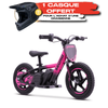 Draisienne SEDNA MX12 rose + Casque KENNY