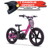 Draisienne SEDNA MX16 rose + Casque KENNY