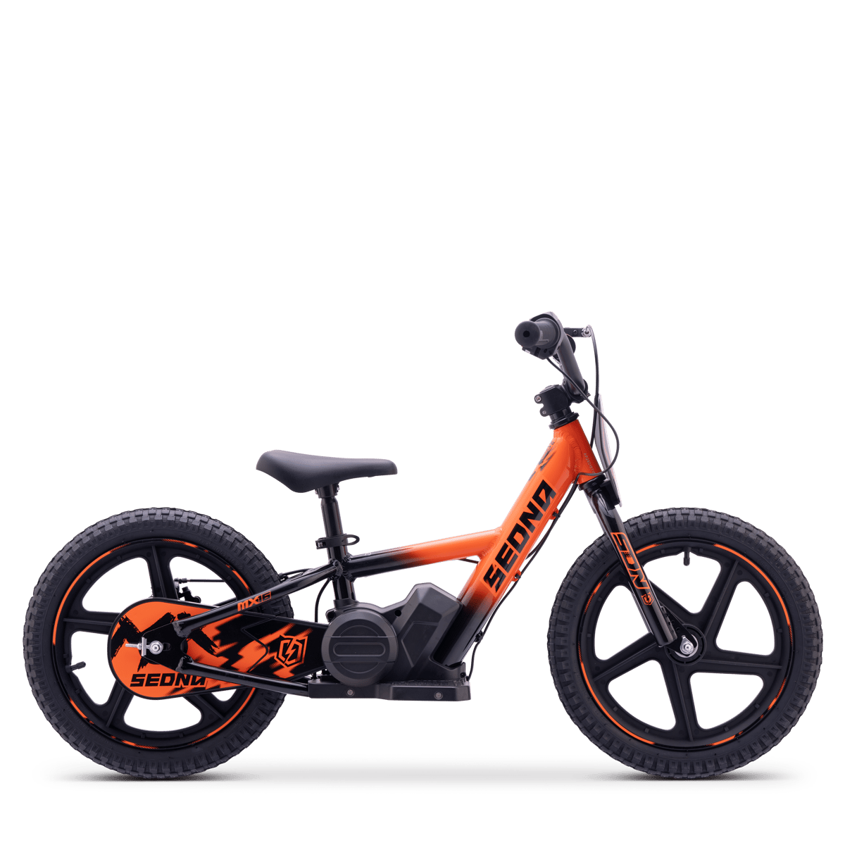 Draisienne électrique SEDNA MX16 orange 5-12 ans