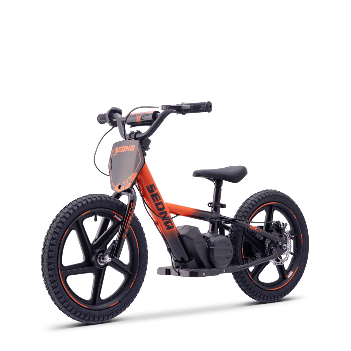 Draisienne électrique SEDNA MX16 orange 5-12 ans