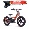 Draisienne SEDNA MX16 orange + Casque KENNY