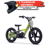 Draisienne SEDNA MX16 vert + Casque KENNY