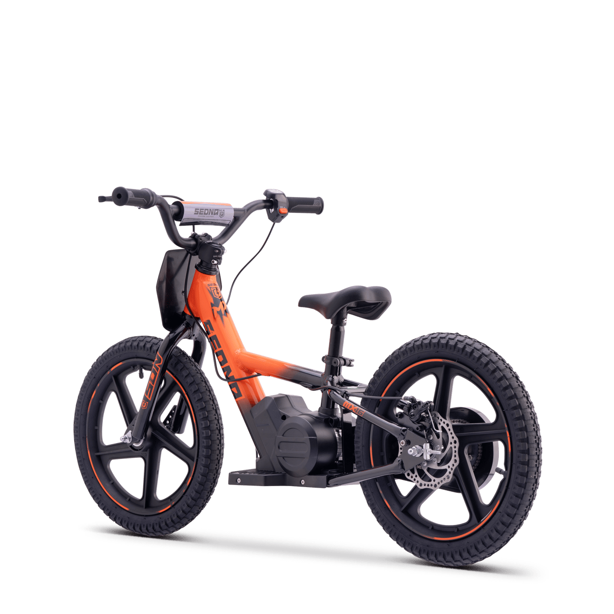 Draisienne électrique SEDNA MX16 orange 5-12 ans