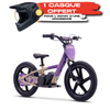 Draisienne SEDNA MX16 violet + Casque KENNY
